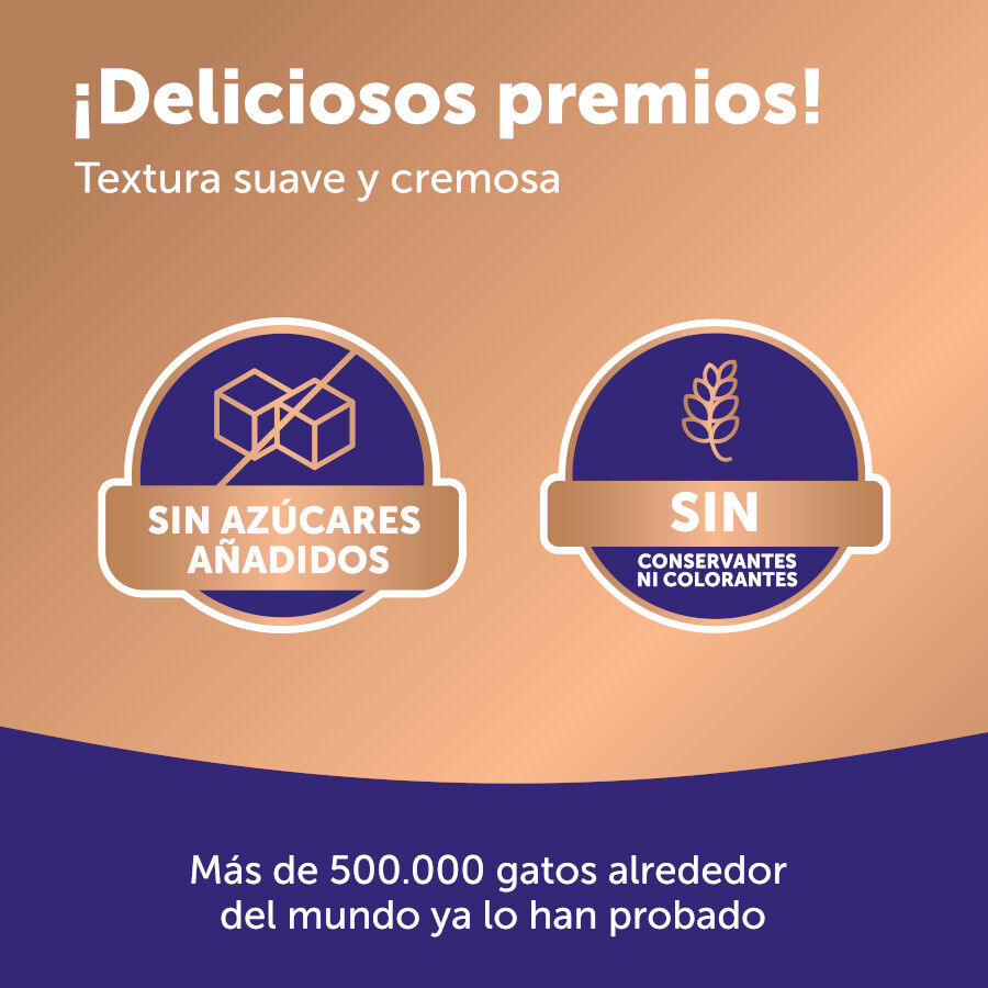 24 barritas Feliway Ceva Happy Snacks de Salm&atilde;o para gatos, , large Imagem n&uacute;mero 5