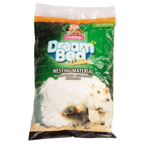 Flamingo Dream Bed Cotton nido para roedores Imagem n&uacute;mero 1