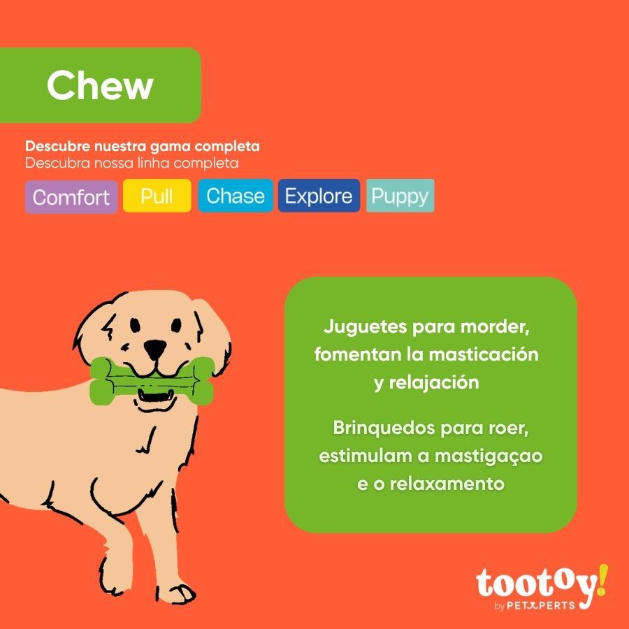 Tootoy! Chew Mordedor Anel Entran&ccedil;ado para c&atilde;es, , large Imagem n&uacute;mero 5