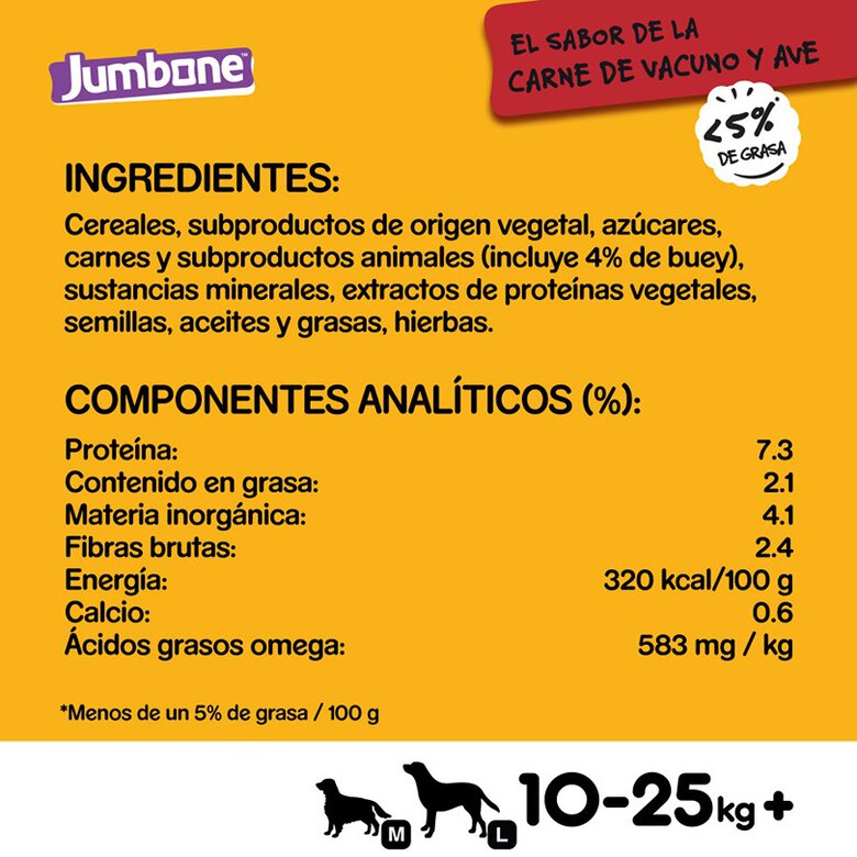 180 g Pedigree Ossos Jumbone Bovino e Ave para Cães,  Imagem número 3 180 g Pedigree Ossos Jumbone Bovino e Ave para Cães, , large Imagem número 3