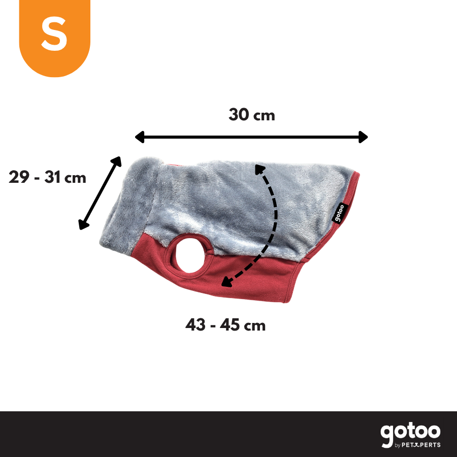 Gotoo Camisola Polar Azul para c&atilde;es, , large Imagem n&uacute;mero 4