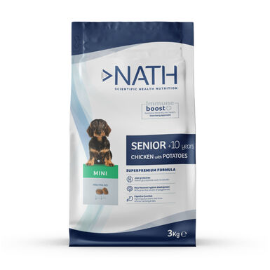 Nath Senior Mini ração para cães