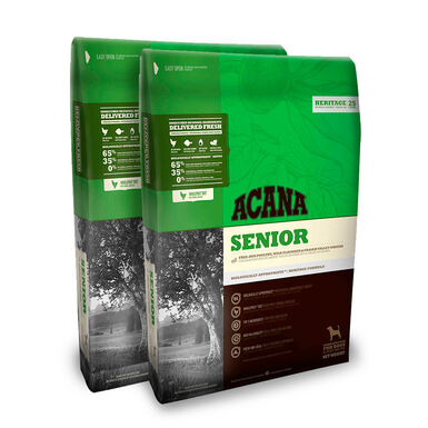 Acana Senior - 2x11.4 kg Pack Poupan&ccedil;a
