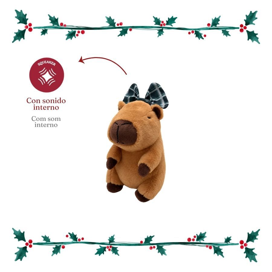 Wonder Christmas capivara Peluche para c&atilde;es, , large Imagem n&uacute;mero 4