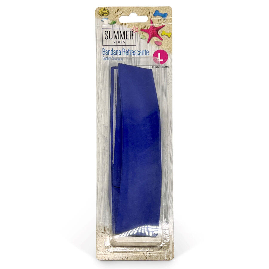 Summer Vibes Basic Len&ccedil;o Bandana refrescante para c&atilde;es, , large Imagem n&uacute;mero 1