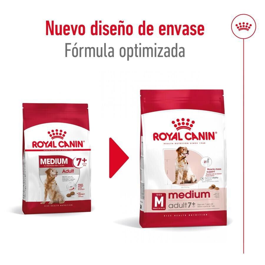 15 kg Royal Canin Medium 7+ Adult ra&ccedil;&atilde;o para c&atilde;es seniores, , large Imagem n&uacute;mero 3