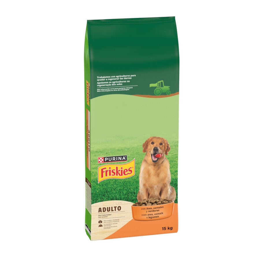 15 kg Friskies Frango e Legumes ra&ccedil;&atilde;o para c&atilde;es, , large Imagem n&uacute;mero 3