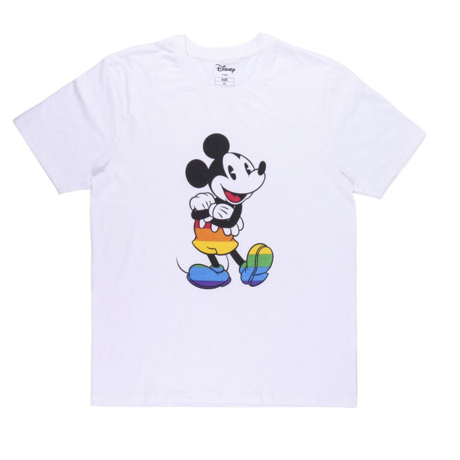 Disney Pride Camiseta curta branca, , large Imagem n&uacute;mero 1
