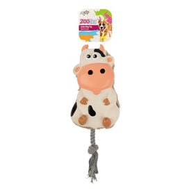 All For Paws Brinquedo em forma de vaca para cães