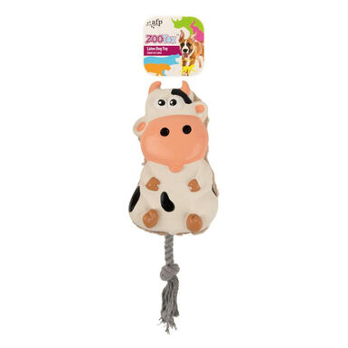 All For Paws Brinquedo em forma de vaca para cães