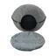 Leeby Cama Caverna Feltro Cinzento para gatos, , large Indicador imagem n&uacute;mero 3