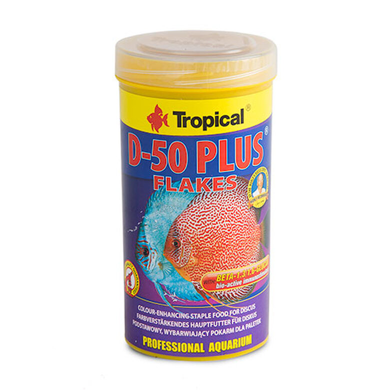 alimentacion_peces_Tropical_D-50_alimento_para_peces_disco_en_escamas_TRL10363181_M Imagem número 1 Tropical D-50 alimento para peces disco en escamas Imagem número 1
