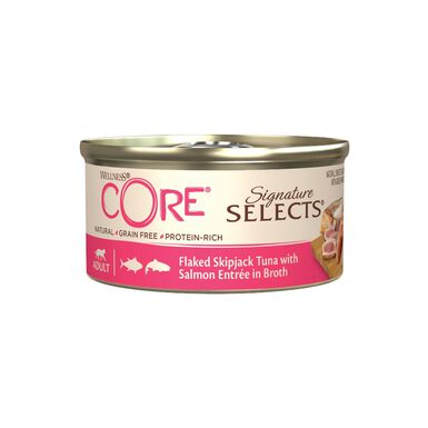 Wellness Core Flaked Salmão em lata para gatos