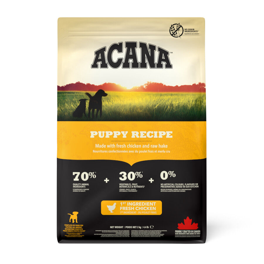 2 kg Acana Puppy Medium ra&ccedil;&atilde;o para c&atilde;es, , large Imagem n&uacute;mero 1