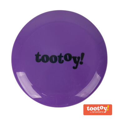 Tootoy! Flying disc Purple Frisbee Roxo para cães