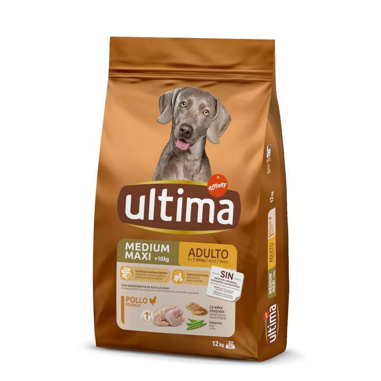 18 kg Affinity Ultima Adult  Medium/Maxi Frango ração para cães,  Imagem número 1 18 kg Affinity Ultima Adult  Medium/Maxi Frango ração para cães, , large Imagem número 1