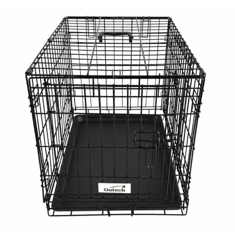 Outech Jaula de Metal para c&atilde;es, , large Imagem n&uacute;mero 1