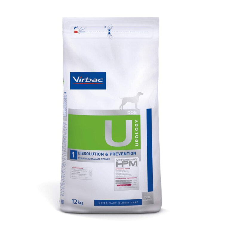 12 kg Virbac Urology Dissolution Prevention HPM ração para cães,  Imagem número 1 12 kg Virbac Urology Dissolution Prevention HPM ração para cães, , large Imagem número 1