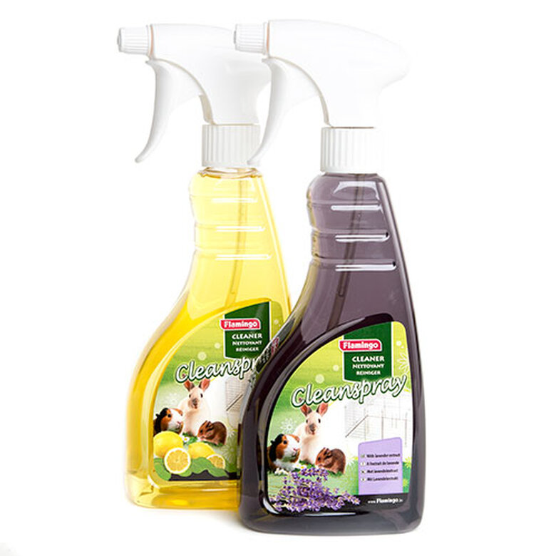 Flamingo Clean Spray limpiador de jaulas aroma image number null