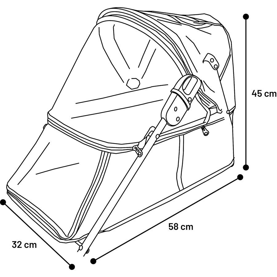 Flamingo Carro Transportador Dobr&aacute;vel para animais de estima&ccedil;&atilde;o, , large Imagem n&uacute;mero 5