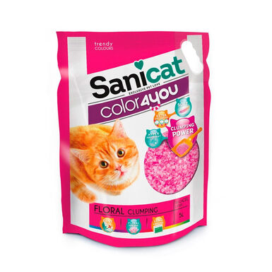 Gel de s&iacute;lice aglomerante Sanicat Color4you Rosa 5 l