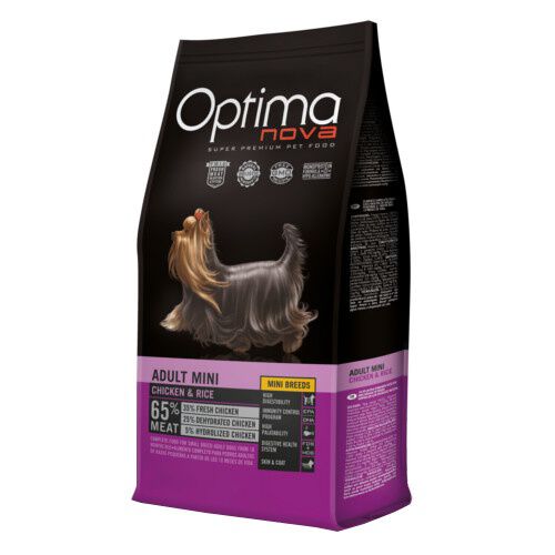 Optima Nova Adult Mini pienso para perros Imagem n&uacute;mero 1