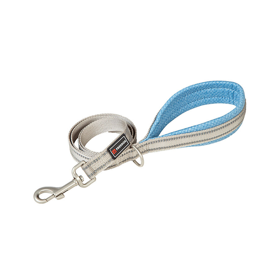 Freedog Shiva Trela Refletora azul celeste para c&atilde;es, , large Imagem n&uacute;mero 1