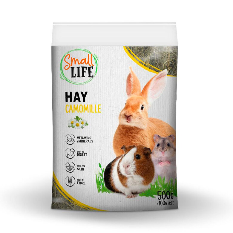500 g Small Life Feno de Camomila para roedores,  Imagem número 1 500 g Small Life Feno de Camomila para roedores, , large Imagem número 1