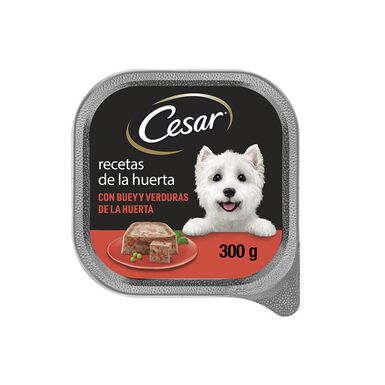 Cesar Boi e Legumes Terrina em Geleia para Cães