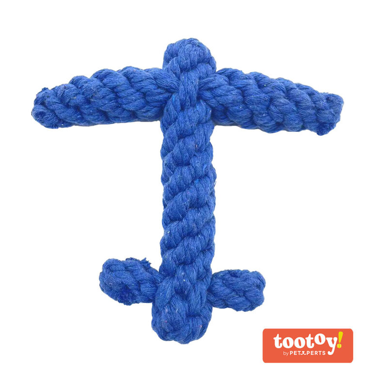 Tootoy! Comfort Anchor Rope brinquedo com corda para cães,  Imagem número 1 Tootoy! Comfort Anchor Rope brinquedo com corda para cães, , large Imagem número 1
