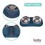 Leeby Comedouro Duplo de Metal Azul para c&atilde;es, , large Indicador imagem n&uacute;mero 3
