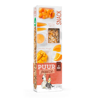Puur Sticksze Barras Frutas e Mel para cacatúas