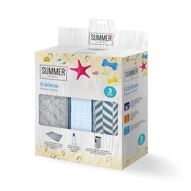 Summer Vibes Kit Refrescante de Viagem para Cães