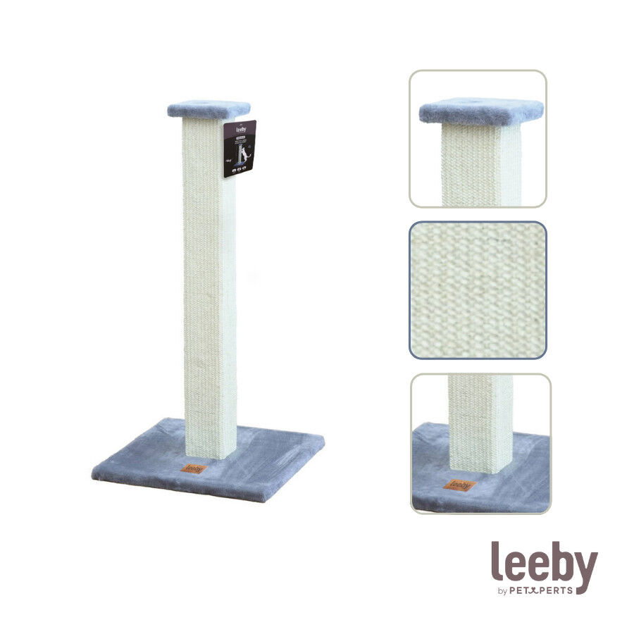 Leeby Vida arranhador de sisal quadrado azul para gatos, , large Imagem n&uacute;mero 5