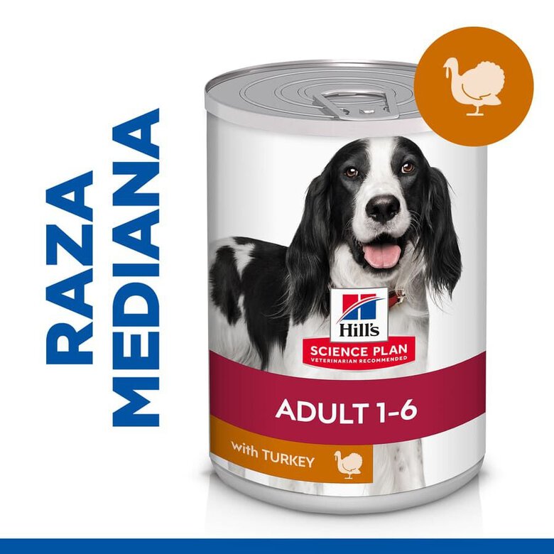 370 g Hill's Adult Science Plan Peru lata para cães,  Imagem número 2 370 g Hill's Adult Science Plan Peru lata para cães, , large Imagem número 2