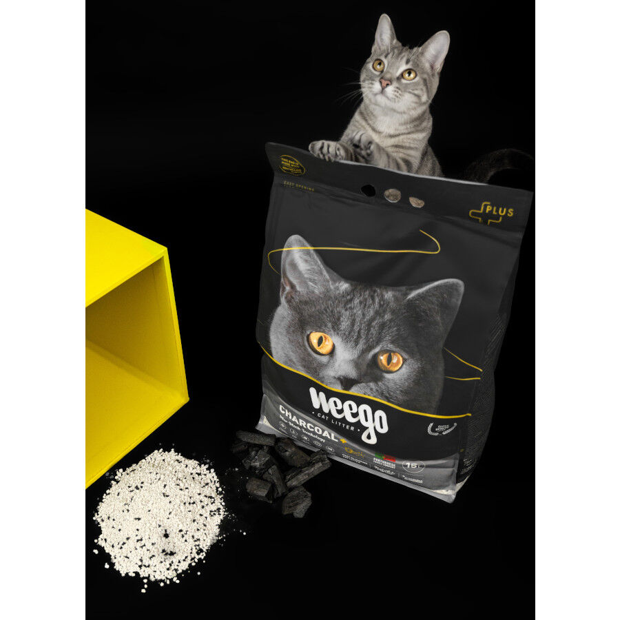 Weego Active Charcoal Plus Areia aglomerante para gatos, , large Imagem n&uacute;mero 2