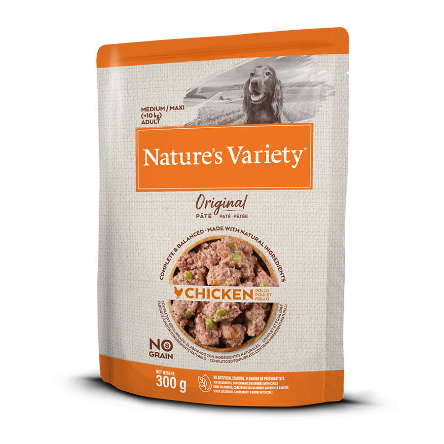 300 g Nature's Variety Original Medium/Maxi Adult frango saqueta para c&atilde;es, , large Imagem n&uacute;mero 1