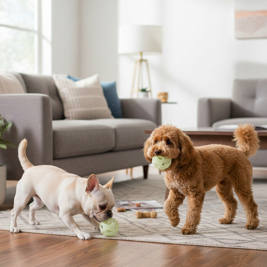 Chuckit! Pack de bolas de borracha fluorescentes para c&atilde;es, , large Imagem n&uacute;mero 2