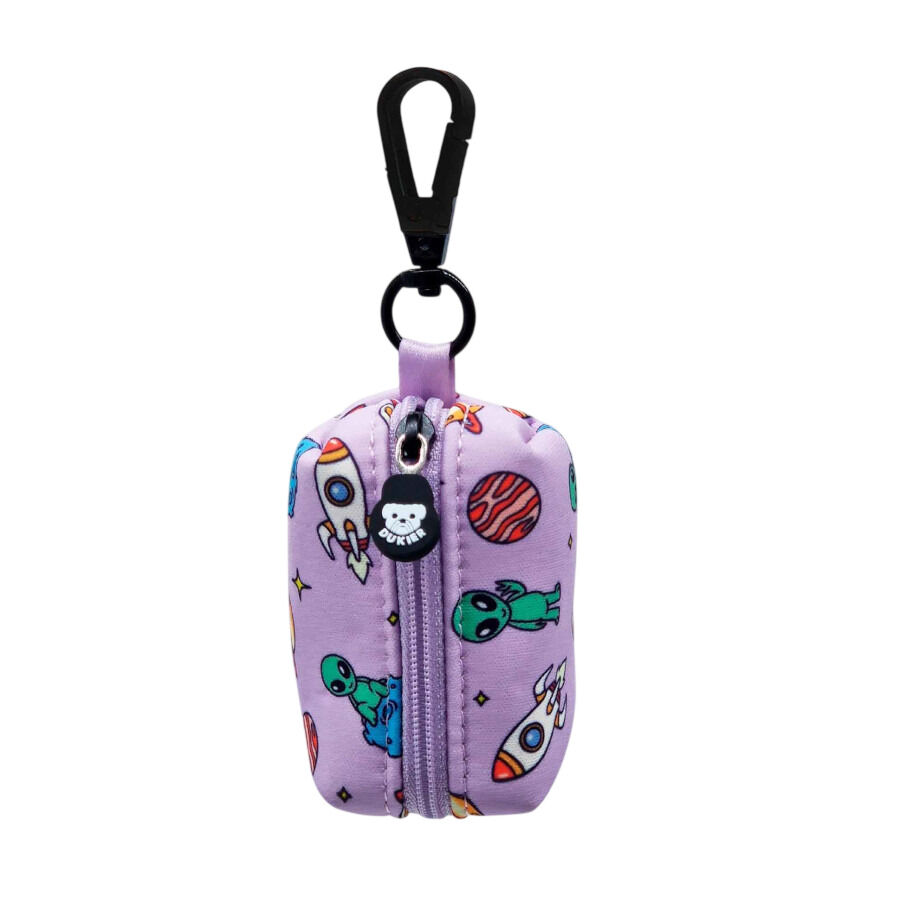Dukier Porta-sacos estampado Alien para c&atilde;es, , large Imagem n&uacute;mero 2