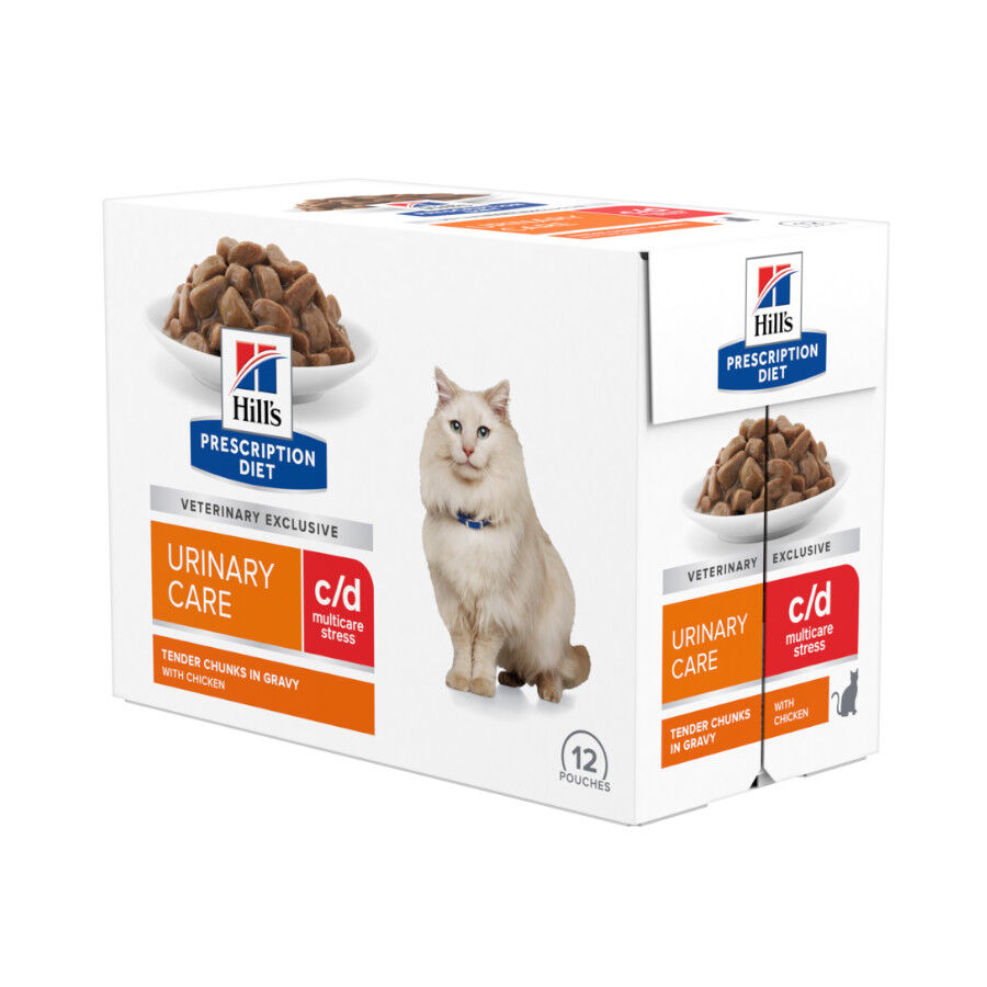 12 saquetas x 85 g Hill's Prescription diet Urinary Care saqueta para gatos, , large Imagem n&uacute;mero 1