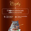 12 saquetas x 100 g Majesty Pouches Multipack Comida húmida de carne em saquetas para gatos, , large Indicador imagem número 5