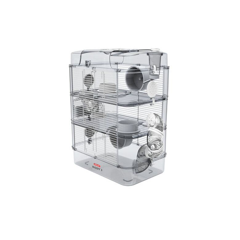 Zolux Rody 3 Trio Gaiola para roedores,  Imagem número 1 Zolux Rody 3 Trio Gaiola para roedores, , large Imagem número 1