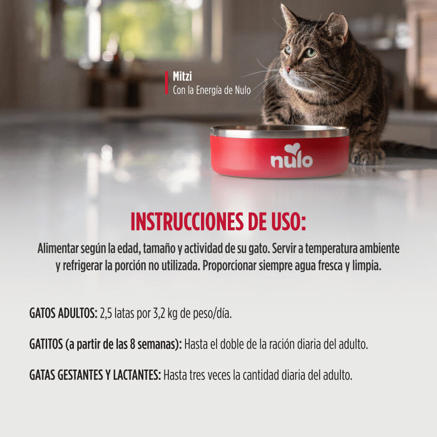 170 g Nulo Comida h&uacute;mida de Frango com Caranguejo em lata para gatos, , large Imagem n&uacute;mero 3