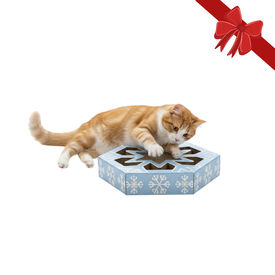 Wonder Christmas Arranhador de Cartão de Natal para Gatos,  Wonder Christmas Arranhador de Cartão de Natal para Gatos