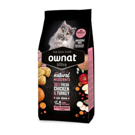 Ownat Ultra Kitten Esterilizado Ração de frango e peru para gatos,  Ownat Ultra Kitten Esterilizado Ração de frango e peru para gatos