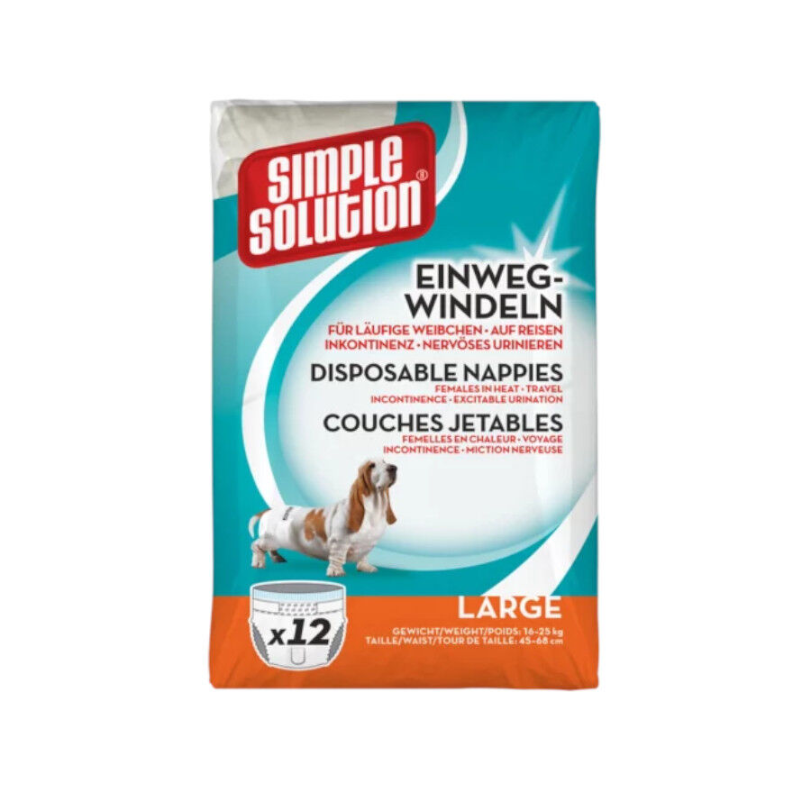 Simple Solution Fraldas para c&atilde;es, , large Imagem n&uacute;mero 1