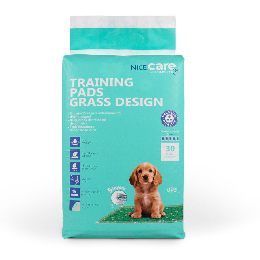 Nice Care Tapetes Higi&eacute;nicos com estampado de relva para c&atilde;es, , large Imagem n&uacute;mero 6