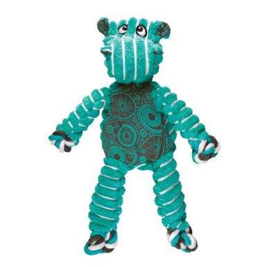 Kong Knots Hipopótamo de peluche para cães