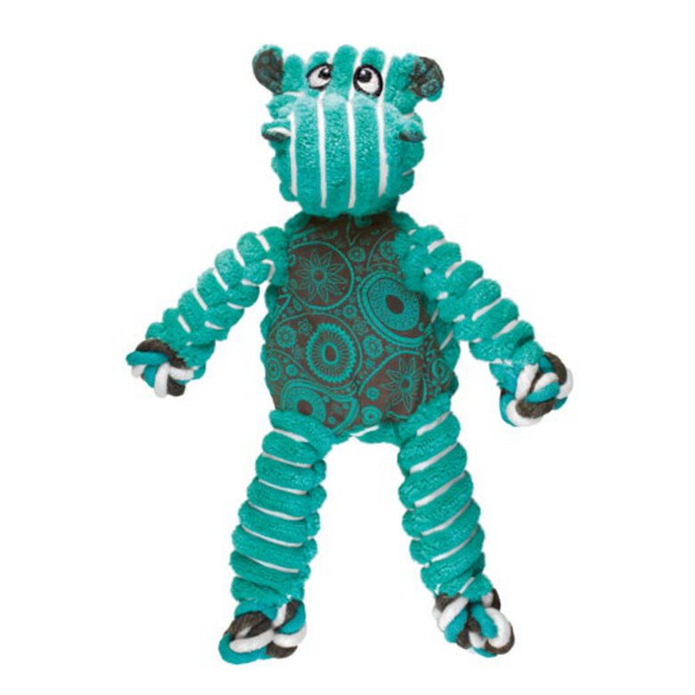 Kong Knots hipopótamo peluche para perros. Imagem número 1 Kong Knots hipopótamo peluche para perros. Imagem número 1