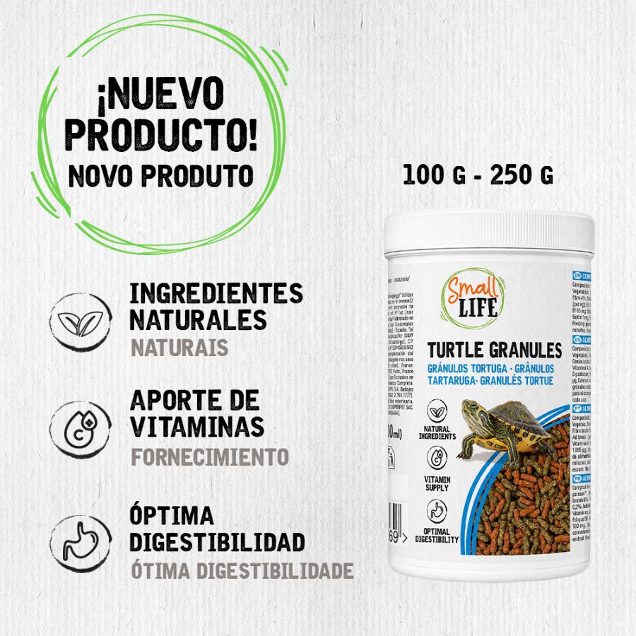 100 ml Small Life Gr&aacute;nulos para tortugas, , large Imagem n&uacute;mero 4